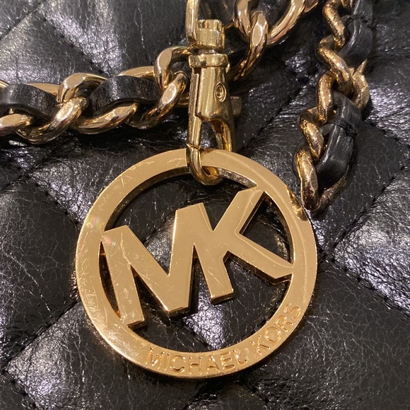 Michael Kors Black Quilted Tote Bag - Picture 10 of 10